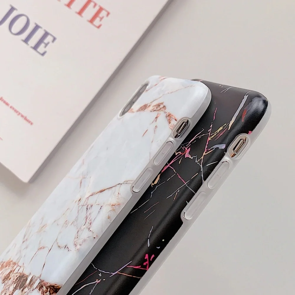 ⚠️LAST iPhone 7 Plus / 8 Plus Black Marble case - Picture 6 of 7
